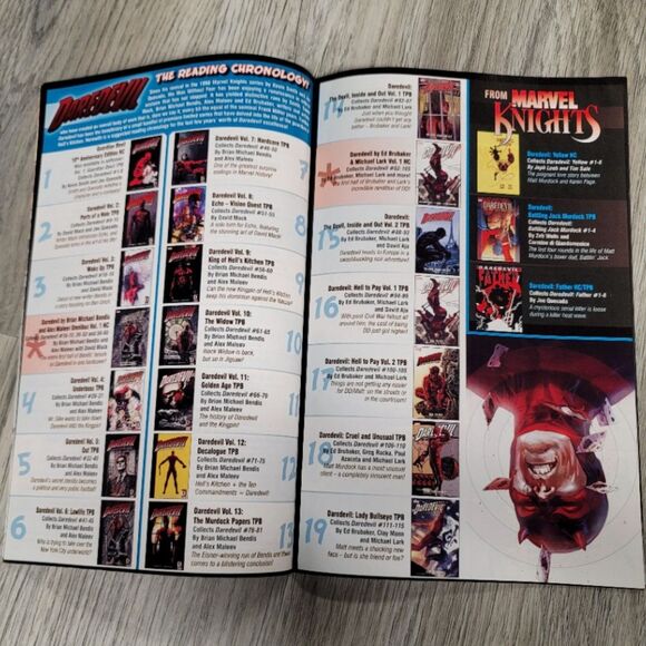 MARVEL READING CHRONOLOGY 2009 DIRECT EDITION - Picture 2 of 3